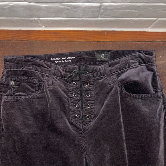 AG Jodi Crop Lace-Up Rich Mercury 26 - Picture 12 of 15